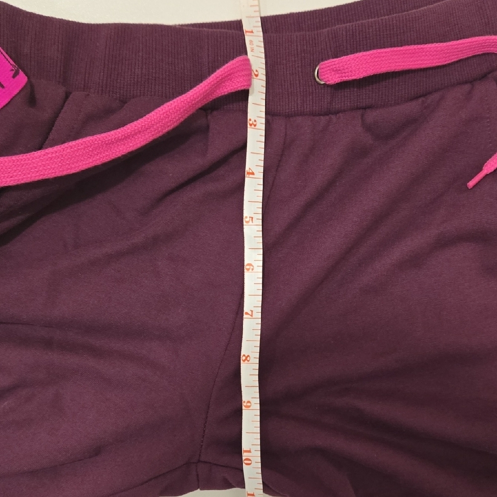 Jessica Simpson Joggers in Deep Purple with Pink Trim - Picture 5 of 9